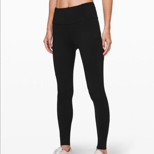 Fast and Free Black leggings. Size 12. 31”